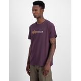 Alpha Industries Label T-shirt Met Korte Mouwen