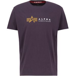 Alpha Industries Label T-shirt Met Korte Mouwen