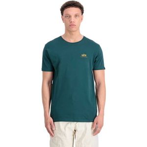 Alpha Industries - Basic T Small Logo - T-shirt - Zwart - 100% Katoen