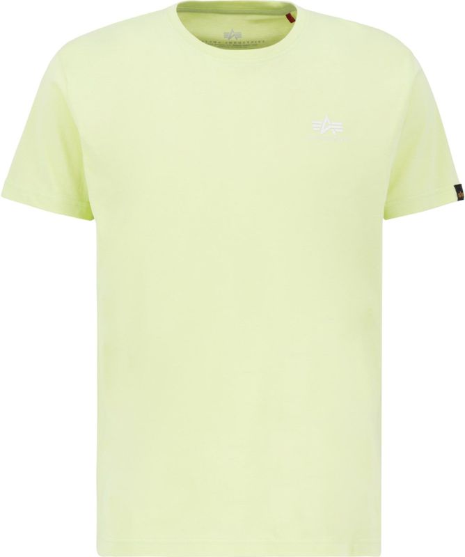 Alpha Industries - Basic T Small Logo - T-shirt - Zwart - 100% Katoen