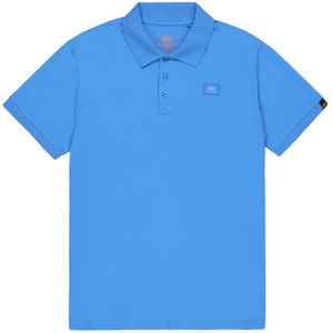 Alpha Industries - X-Fit - Poloshirt - Blauw - Katoen-Elastaan
