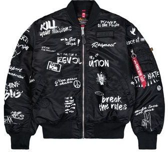 Jacke Alpha Industries MA-1 Peace