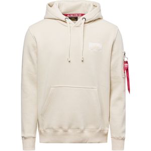 Alpha Industries - Back Print Hoodie - Groen - 80% Katoen 20% Polyester