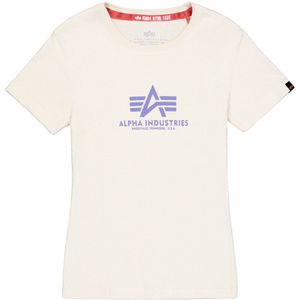 ALPHA INDUSTRIES - New Basic - T-shirt - Zwart - Katoen