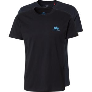 Alpha Industries - Basic T Small Logo - T-shirt - 2 Eenheden