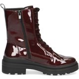 Caprice - Booties - Rood - Leer - Lage Hakken