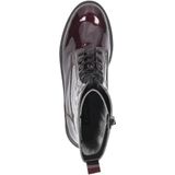 Caprice - Booties - Rood - Leer - Lage Hakken