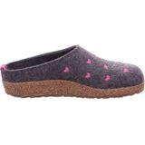 Haflinger - Cuoricini - Klompen - Grijs - Wolvilt