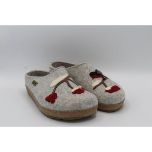 Haflinger - Grizzly Winterbird - Pantoffels - Grijs