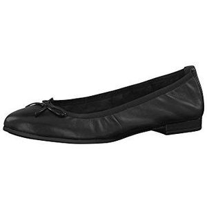 Tamaris Dames Ballerina 1-1-22116-28 smal Maat: EU, zwart, 37 EU