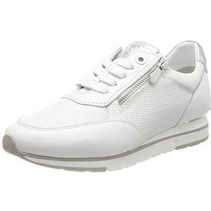 Marco Tozzi 2-2-23757-26 Sneakers voor dames, leer, wit comb, 39 EU, White Kam, 39 EU