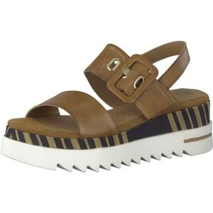 Marco Tozzi Sandalette für Damen, braun, Gr. 41 EU