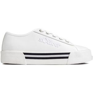 s.Oliver S. Oliver 5-5-23678-38/100 WHITE Sneaker low  FS 2022 für Damen, weiß, Gr. 36 EU