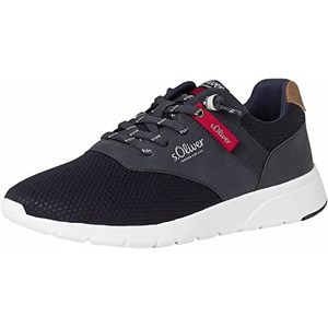 s.Oliver Low 5-13636-28 Sneakers voor heren, Navy 5 13636 28 805, 40 EU