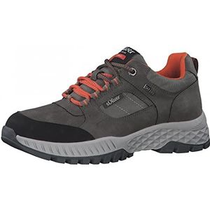 s.Oliver Enkellaarzen met vetersluiting, donkergrijs (dark grey), 42 EU