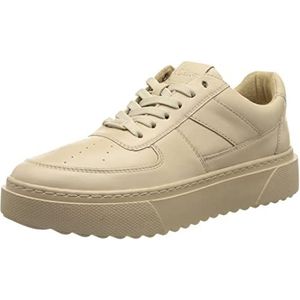 s.Oliver 5-5-23647-39 Damessneakers, Beige Leather, 40 EU
