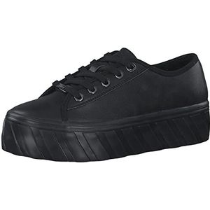 s.Oliver Dames 5-5-23612-39 sneakers, zwart, 39 EU