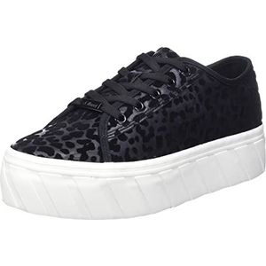 s.Oliver Dames 5-5-23612-39 Sneaker, Black Leopard, 40 EU