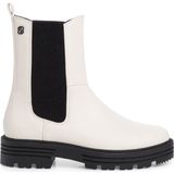 s.Oliver - Enkellaarsjes - Wit - Synthetisch Bovenwerk - Casual