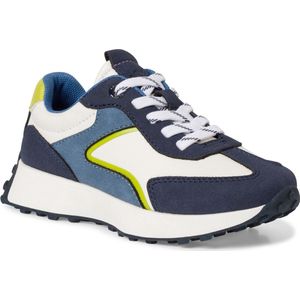 s.Oliver Meisjessneakers Low 5-43208-30, Navy Kam, 35 EU