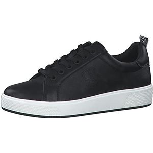 s.Oliver Dames Sneaker Low 5-23630-30, Black 5 23630 30 001, 41 EU
