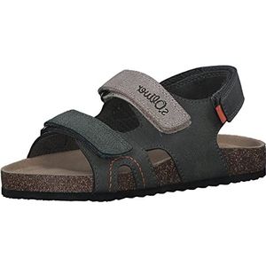 s.Oliver 5-5-48402-20 sandalen voor jongens, Kaki, 27 EU