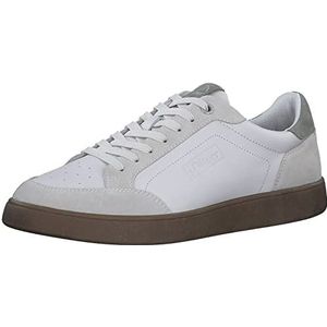 s.Oliver Low 5-13633-30 Sneakers voor heren, Witte kaki., 42 EU