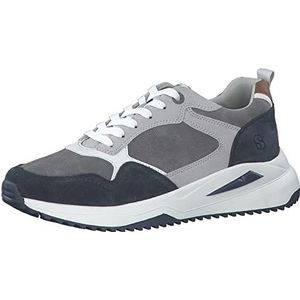 s.Oliver 5-5-13631-30, sneakers voor heren, Navy/Grijs