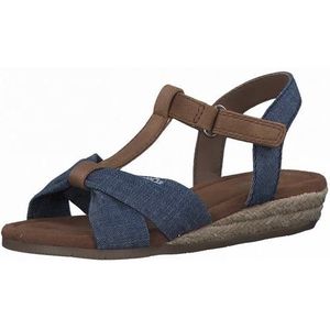 s.Oliver Meisjessandalen 5-48211-20, Denim 5 48211 20 802, 38 EU