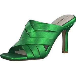 s.Oliver Dames 5-5-27205-20 Sandalen met hak, Groen Met, 39 EU