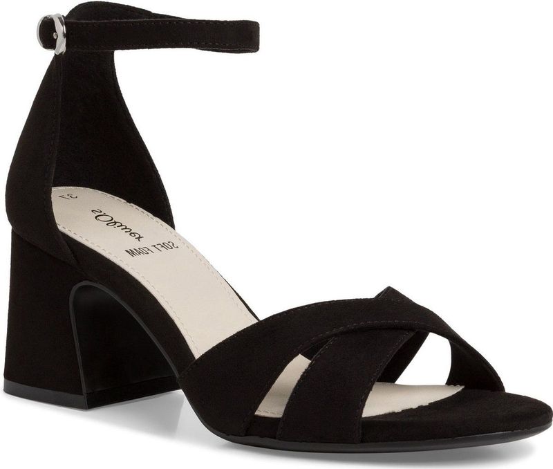 s.Oliver - 5-5-28302-20 - Sandaal - Zwart - Hakken