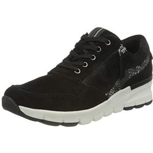 Jana 100% comfort 8-8-23725-25 Sneakers voor dames, zwart, 37 EU Breed