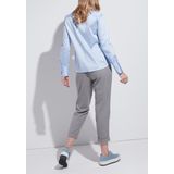 Eterna - Overhemdblouse - Blauw - Katoen - Regular Fit - Easy Iron