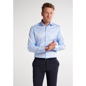 ETERNA - 1863 - Overhemd - Lichtblauw - 2-ply Twill - Slim Fit