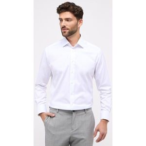 ETERNA modern fit overhemd - niet doorschijnend twill heren overhemd - wit - Strijkvrij - Boordmaat: 42