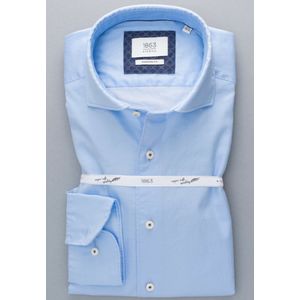 ETERNA - Modern Fit - Overhemd - Lichtblauw - 100% Katoen - Soft Tailoring