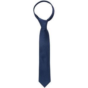 ETERNA stropdas, marine blauw gestreept -  Maat: One size