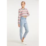 myMo - Mom Jeans - Blauw - 5-Pocketstijl