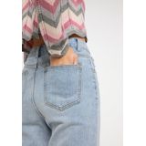 myMo - Mom Jeans - Blauw - 5-Pocketstijl