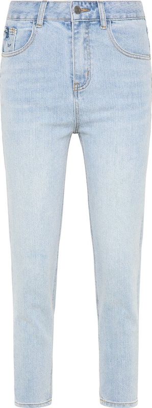 myMo - Mom Jeans - Blauw - 5-Pocketstijl