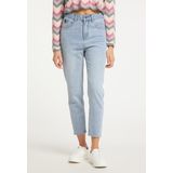 myMo - Mom Jeans - Blauw - 5-Pocketstijl