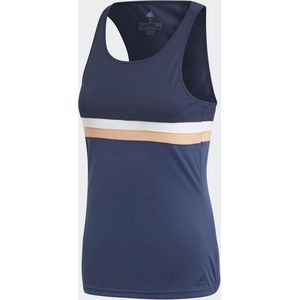 Adidas Tank Solid - Tanktop - Blauw - Sportmateriaal