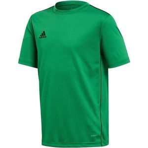 adidas - Core Jersey Youth - Groen Voetbalshirt - 116 - Groen