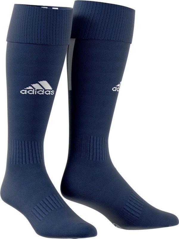 adidas Santos 18 Sportsokken - Maat 46 - Unisex - donker blauw/ wit