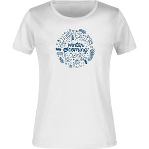Women's t-shirt jm winter white
