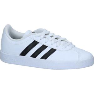 Adidas vl court 2.0 in de kleur wit/zwart.