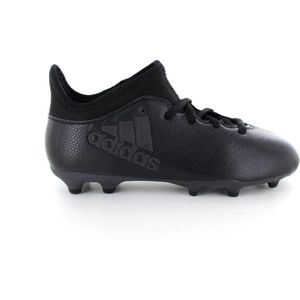 adidas - X 17.3 FG Junior - Zwarte Voetbalschoenen