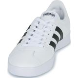 adidas Heren VL Court 2.0 Sneakers, Cloud White / Core Black / Core Black, 40 2/3 EU