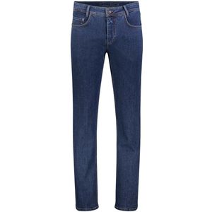 MAC - Arne - Jeans - Donkerblauw - Katoenmix - Modern-Fit