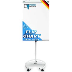 Flipchart Shark Rollenfuß 73 x 104 cm